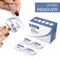 VENALISA Serviettes Non-Tissées Anti-Peluche pour Dégraissant Gel, Dissolvant Vernis à Ongles et Nettoyant Manucure