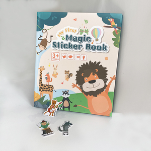 Giáo Dục Sớm Giác Ngộ Ma Thuật Thạch Yên Tĩnh Dán Cuốn Sách Trẻ Em Bé Câu Đố Từ Sticker Cuốn Sách - Product Image 1