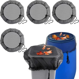 Filet de protection en maille pour barils de pluie, 60-160cm, protection de réservoir d'eau, fournitures de jardin - Product Image 1