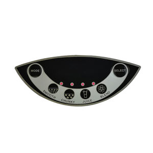 Boutons découpés au laser personnalisés et membrane de fenêtre d'affichage transparente, autocollant de panneau de commande, superposition de clavier - Product Image 6