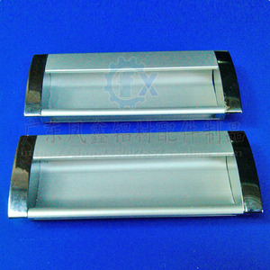 Aluminum Recessed Door Handles 96mm Embedded Minimalist Design Easy Installation - Product Image 1
