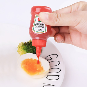 Bouteille à épices portable pour la cuisine, mini-bouteille de ketchup, petit pot portable, vaporisateur de sauce soja pour salade, bouteille de ketchup, <span class=keywords><strong>miel</strong></span>, <span class=keywords><strong>moutarde</strong></span> - Product Image 4