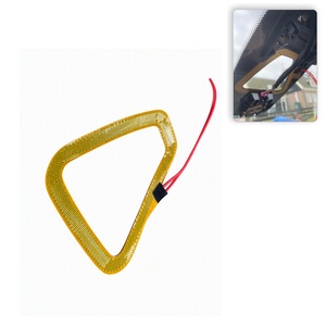 Chauffe-glace de voiture 12V ultra-mince et flexible en film Kapton Pi (polyimide) pour dégivrage - Product Image 1