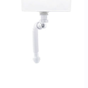 شفافة الحمام جدار حوض مُعلق بالوعة تجفيف النفايات مصفاة أنبوب مرن خرطوم المضادة للرائحة المناسب - Product Image 6