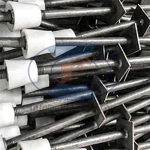HF ván ép vít chủ đề nước dừng Tie Rod với Wing Nut Tie B nón phẳng sườn máy giặt B hình thức Tie nước dừng lại thông qua hệ thống tường - Product Image 4