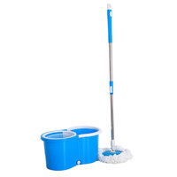 Esun 360 Spin Magic Mop avec vadrouille de nettoyage et vadrouille à tige torsadée en acier inoxydable
