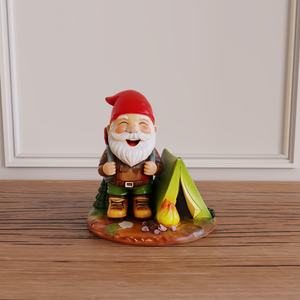 تمثال جنوم خزفي مصنوع يدويًا للديكور الخارجي، زينة حديقة ريفية، تصنيع حسب الطلب بالجملة - Product Image 5