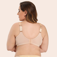 Soutien-gorge de grande taille pour femme, sous-vêtements féminins, soutien-gorge, poitrine C D E, bonnet gros seins, 2 pièces