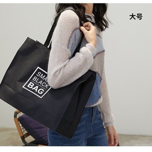 Oxford Cloth Tote Bag Large Size Letter Print Women Casual Shoulder Bag For School Work Commute - Product Image 1