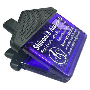 Promotional Business Gifts <strong>Plastic</strong> Magnetic Memo <strong>Clip</strong> House Shaped Paper <strong>Clips</strong> - Product Image 1