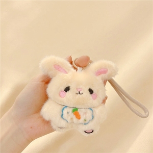 Porte-clés en peluche lapin carotte mignon de 10 cm, breloque de sac en forme de lapin en peluche, <span class=keywords><strong>jouet</strong></span> doux, cadeau pour enfants, vente en gros - Product Image 4