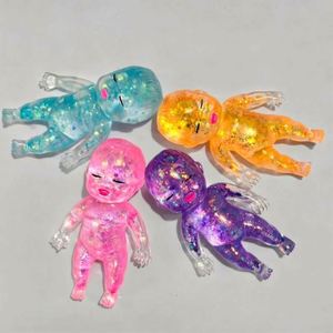 Juguete Blandito Antiestrés Melanth Glitter Baby Squishy Natasha de TPR, Muñeco Moldeable de Rebote Lento para Alivio de la Ansiedad 14+ - Product Image 6