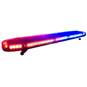 Barra Luminosa Rotante per Ambulanza DC12V Luce Rossa <span class=keywords><strong>e</strong></span> <span class=keywords><strong>Blu</strong></span> con Altoparlante Sirena - Product Image 2