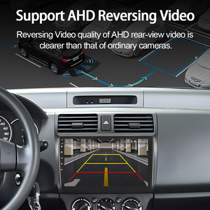 Pantalla Universal para Automóvil de 9"/10" con Sistema Linux, Reproductor Multimedia Inalámbrico Android Auto y CarPlay, Navegación GPS, Bluetooth, <span class=keywords><strong>YouTube</strong></span> - Product Image 5