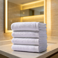 Wholesale Luxury White Hotel Bath Towel 100% Cotton High Absorbent Terry Towels for Hotels