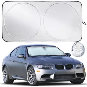 <span class=keywords><strong>Pare</strong></span>-soleil de voiture en polyester 210T bloqué réflecteur de <span class=keywords><strong>pare</strong></span>-<span class=keywords><strong>brise</strong></span> intérieur de voiture pour garder la voiture au frais - Product Image 5