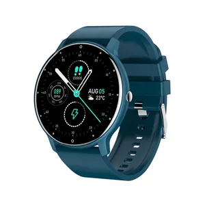 Zl02d Smart Watch Weersvoorspelling Hartslag En Bloeddruk Bericht Herinnering Slim Horloge Rond Scherm Ip67 Sport Android