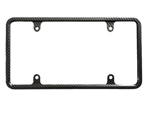 Marco de placa de matrícula universal de personalización de placa de matrícula popular, marco de placa de matrícula de acero inoxidable de especificación de EE. UU. - Product Image 2