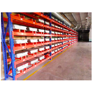 Étagères à longue portée, étagères industrielles à haut volume, étagères à allée étroite, étagères métalliques robustes pour entrepôt, rayonnage sélectif pour palettes - Product Image 2
