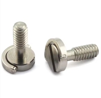 Tornillos y Tuercas de Montaje para Trípode de Cámara de Acero Inoxidable de Alta Calidad de 1/4 Pulgada, Soporte Oculto para Cámara con Anillo de Eje Largo en D, Personalizable de Fábrica