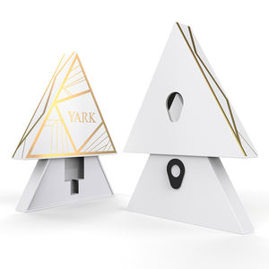 กล่องบรรจุภัณฑ์แบบสามเหลี่ยม CR คุณภาพสูงรุ่นใหม่ ป้องกันเด็กเปิดได้ พร้อมแผ่น EVA/กระดาษเสริม - Product Image 4