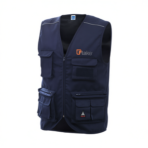 Gilet multi-poches d'été Ttake Workwear 2XL gris - Product Image 2