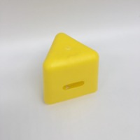 Nouveau Type 3-40mm échantillon gratuit prix soutien jaune étoile piquet barre d'armature capuchon de sécurité