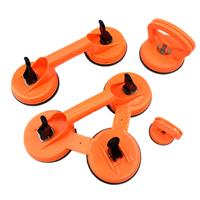 Outils à main ventouse pour verre avec trois carreaux de fenêtre ventouse pince miroir ventouse plaque réglable outil de levage pour verre