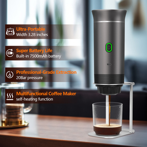 เครื่องชงกาแฟเอส<span class=keywords><strong>เพรส</strong></span>โซแบบพกพา ใช้ความร้อน ชงได้ทั้งกาแฟแคปซูลขนาดใหญ่และเล็ก ใช้ได้ทั้งกาแฟผงและแคปซูล เหมาะสำหรับใช้ในบ้าน ครัว แคมป์ปิ้ง และในรถยนต์ - Product Image 3