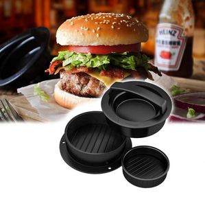 Prensa antiadherente para hamburguesas, moldes para hamburguesas de diferentes tamaños y revestimiento antiadherente, fácil de usar, funciona mejor para hamburguesas rellenas - Product Image 1