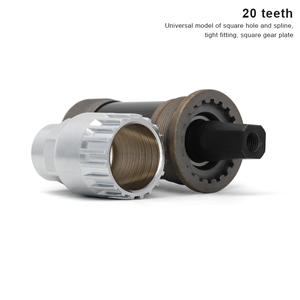 Extracteur de pédalier RIDERACE, extracteur de pédalier à 20 dents, clé à molette pour vélo de montagne, extracteur de <span class=keywords><strong>manivelle</strong></span>, accessoires de réparation de pédalier - Product Image 3