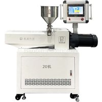 Extrudeuse monovis de laboratoire à commande PLC pour matériaux PC/LDPE/PP/LLDPE, moteur 380V (ODM/OBM/OEM) et re-ingénierie logicielle