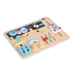 2024 nouveau jouet en bois préscolaire Abacus Rack fusée ressources d'apprentissage jeu éducatif ensemble de jouets - Product Image 6