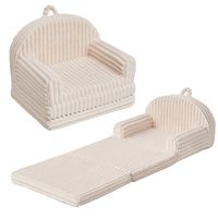 Canapé pliable pour tout-petits TenderPlayful, éponge compressée 2 en 1, canapé-lit confortable pour enfants, pour salle de jeux