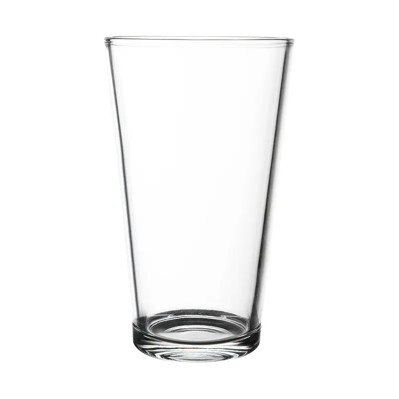 Оптовая продажа под заказ круглый рот простой стеклянный материал 130 мл 210 мл 480 мл пивные чашки и стаканы