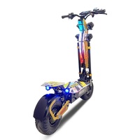 Trottinette Électrique Adulte 2024 GT TOP 10000W Sans Balais 72V 50Ah/60Ah Stock US 100km/h Autonomie 150km Frein à Huile Pliable 13 Pouces 200kg