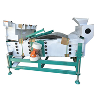Nettoyeur de grains propre à l'usine Machine de nettoyage de graines de soja de riz d'arachide Machine de traitement des grains Machine de tri de sésame