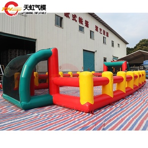 Terrain de football gonflable 12x6x2.2mH en vente terrain de football gonflable commercial jeu de sport table humaine terrain de football terrain - Product Image 4