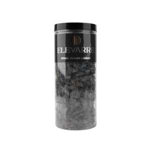 ELEVARRE Vaso Decorativo con Pietra di Carburo di Silicio per Arredamento Casa, Ufficio, Bagno - Product Image 1