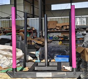 Equipo de fitness de gran venta y bajo precio: Tapete de césped artificial para gimnasio con logo personalizado, pista de empuje y tracción, <span class=keywords><strong>trineo</strong></span> de gimnasio de acero inoxidable - Product Image 4