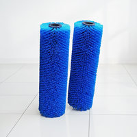 Balayeuse Johnston VT651 avec brosse à rouleaux en poils PPN bleus
