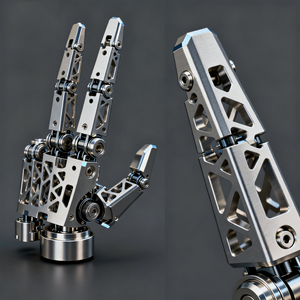 Tùy chỉnh CNC gia công Robot lidar và máy ảnh núi Chân đế với nhôm và thép không gỉ chính xác khoan dung phần - Product Image 1