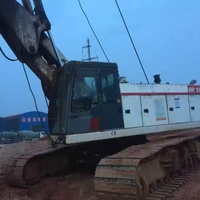 Perceuse hydraulique pour travaux de terrassement MAIT HR260 HR130 d'occasion, fabrication italienne, utilisée pour le forage de pieux/machine de pieux