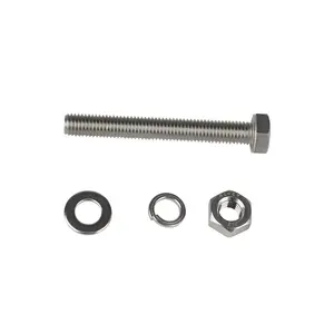 Price 304 Stainless Steel Bolt Hex Head Screw Anchor Bolt For Solar Mounting System