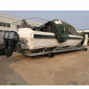 Gros robuste plat <span class=keywords><strong>remorque</strong></span> de bateau à vendre - Product Image 5