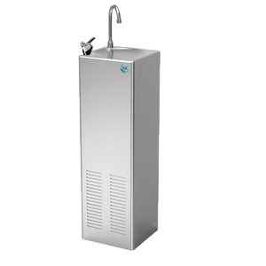 Dispenser d'<span class=keywords><strong>Acqua</strong></span> Commerciale in Acciaio Inox con Compressore, Refrigeratore Industriale Autoportante Caldo/Freddo con Filtro - Product Image 3