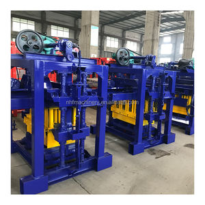 QTJ4-40 Blockmaschine Zement-Hohlblockstein-Pflasterstein- und Ziegelherstellungsmaschine Weltweit zum Günstigsten Preis Indien - Product Image 5