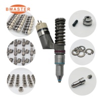 Ensemble d'injecteurs de carburant C15 C18 et embouts de buses, vannes de régulation, électrovannes et autres accessoires pour 249-0702 249-0709