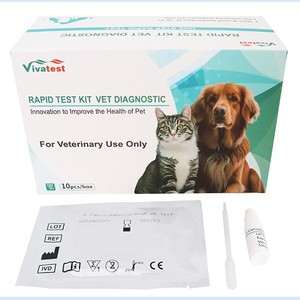 Tiras Reactivas Veterinarias Vivatest para Gatos, Caja de 10 Unidades, Diagnóstico Rápido para Enfermedades Felinas, Fácil de Usar, Certificado CE - Product Image 1