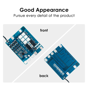 โมดูลวงจรป้องกันระบบจัดการแบตเตอรี่ TDT 4S 10A BMS สำหรับชุดแบตเตอรี่ลิเธียม - Product Image 2